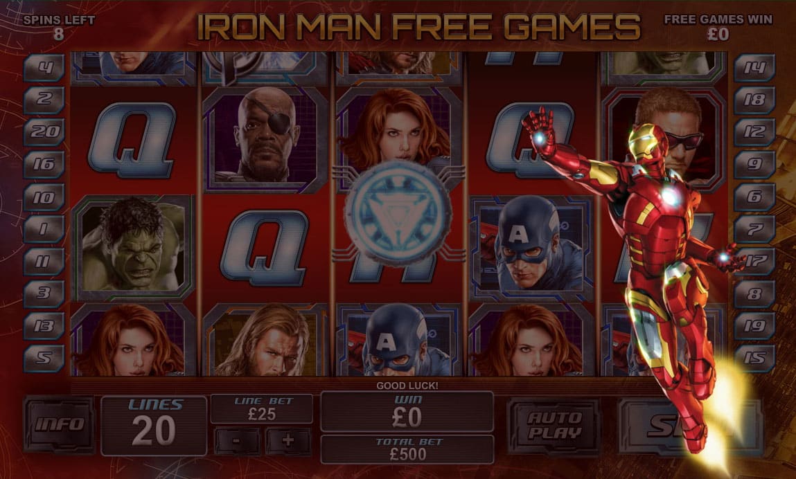 Marvel Slots No Deposit Bonus