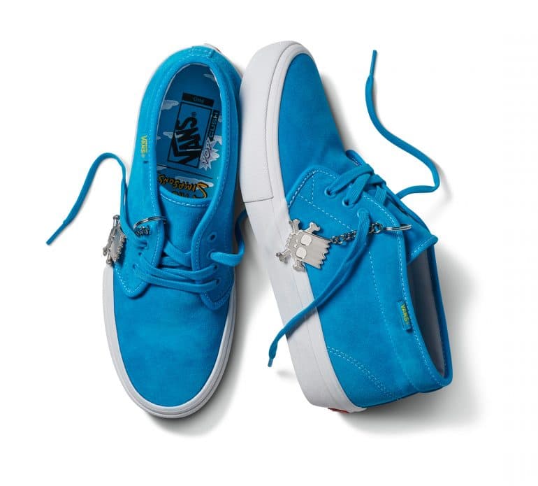 vans simpsons blue