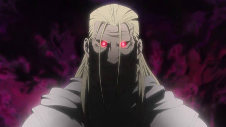 Father - Fullmetal Alchemist Brotherhood - Bleach 5 Méchants Anime Les Plus Puissants De Tous Les Temps