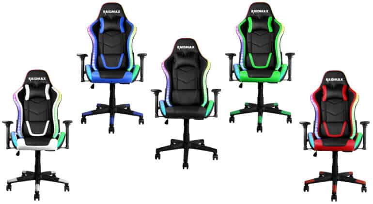 Raidmax DK925 ARGB Gaming Chair A Lighting Extravaganza