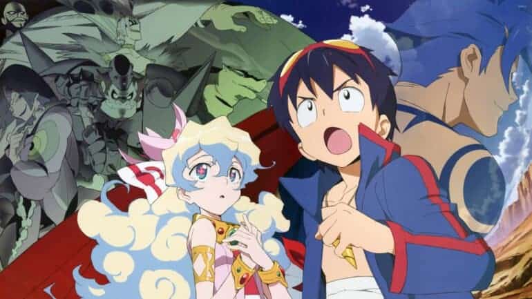 Gurren Lagann Best Anime Series Netflix