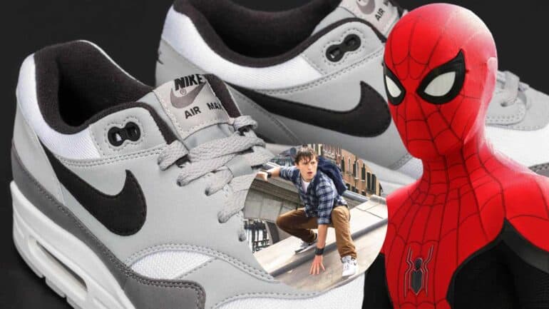 horario Puntero espejo Nike Sneakers Worn By Tom Holland's Spider-Man