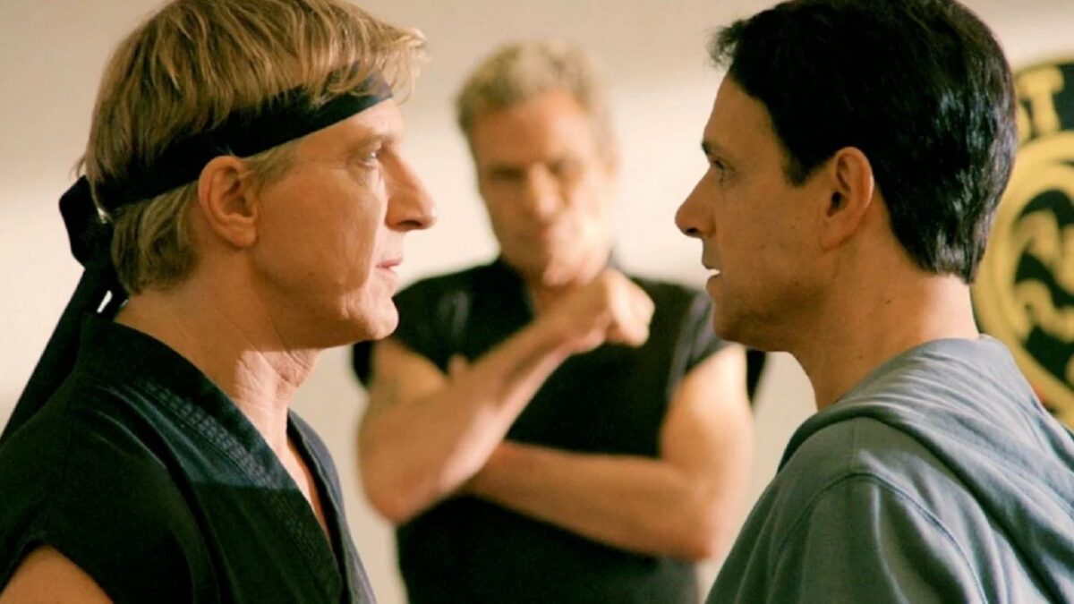 cobra kai daniel johnny fight