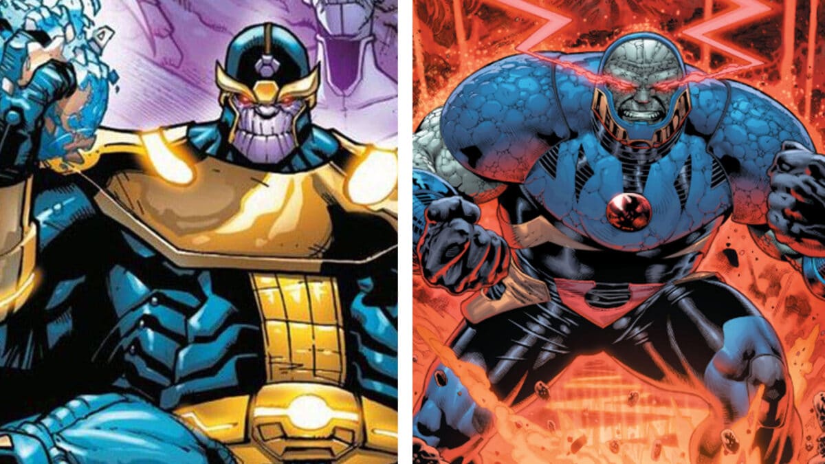 Thanos & Darkseid marvel stole from dc comics