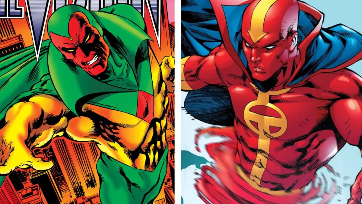 vision and the red tornado