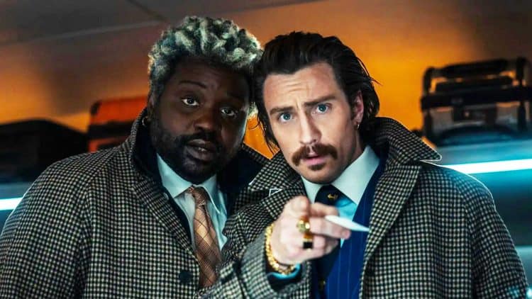 INTERVIEW: Bullet Train's Aaron Taylor-Johnson and Bryan Tyree Henry Discuss Their Chemistry