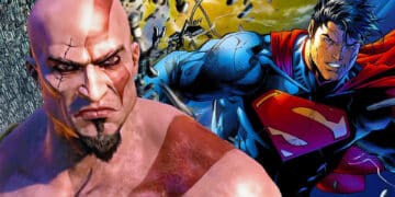 Superman vs Kratos