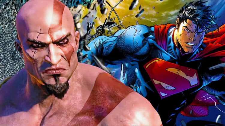 Superman vs Kratos