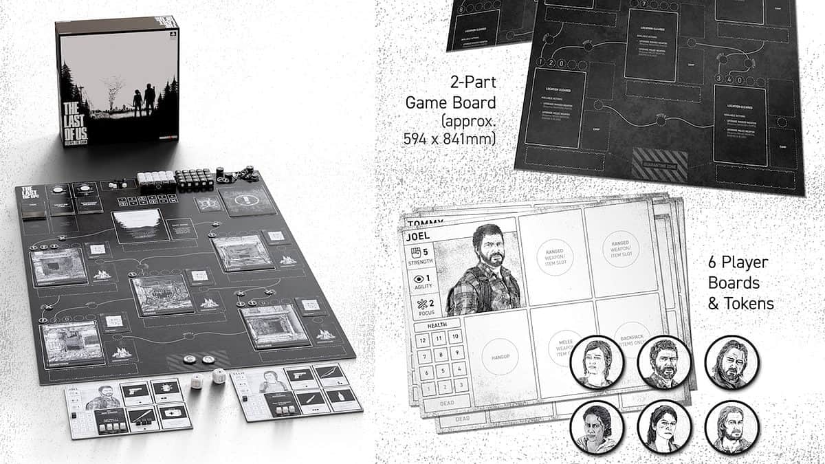 The Last of Us: Escape the Dark, Board Game