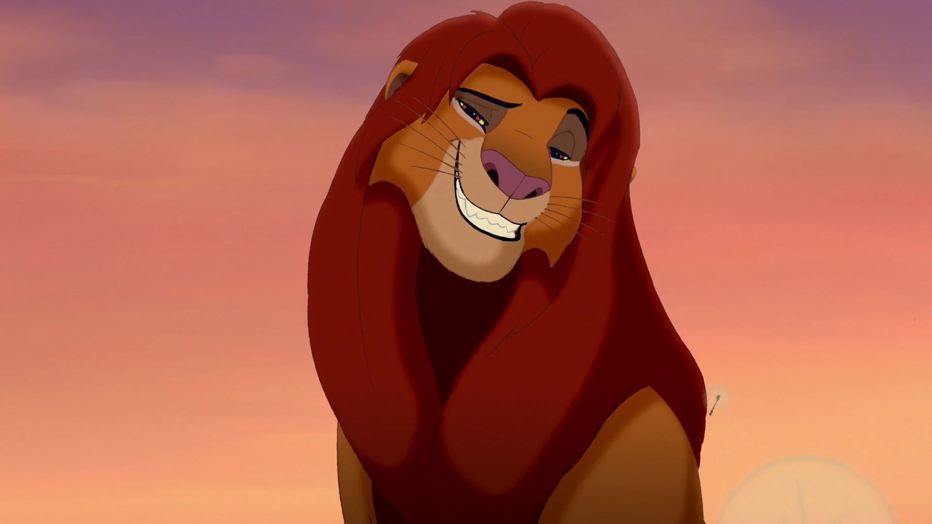 Simba cartoon adult