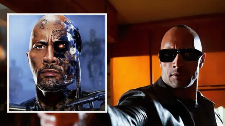 The Rock Terminator T-800 Movie Reboot