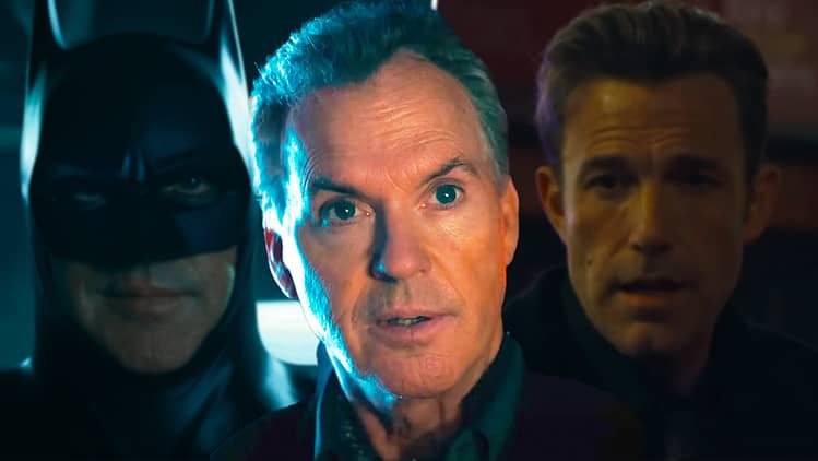 Wait, Did Michael Keaton's Batman Train Ben Affleck's Dark Knight in ...