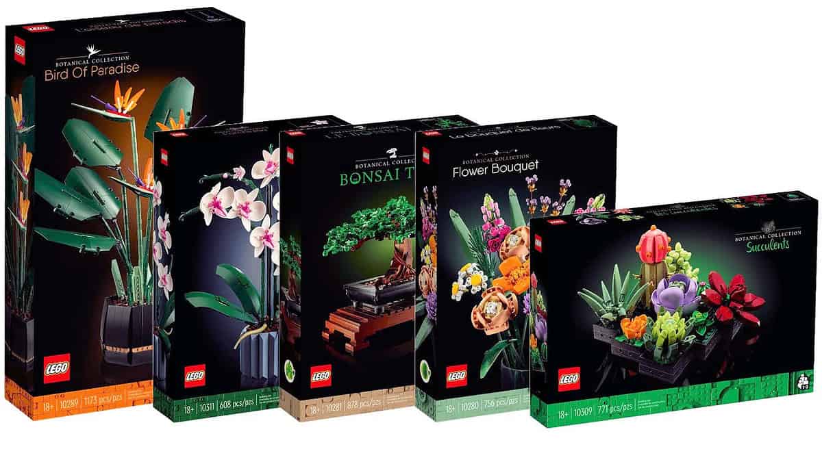 Decorate Your Home With The LEGO Botanical Collection - Fortress of ...