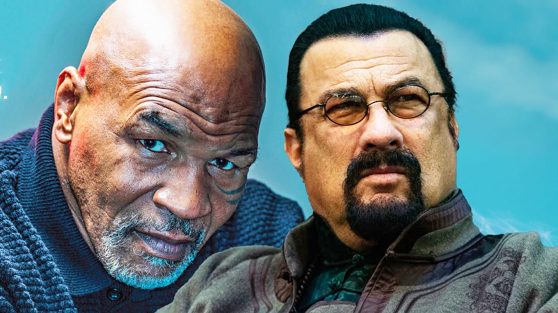 Steven Seagal Loses A Remarkable Movie Record To Mike Tyson