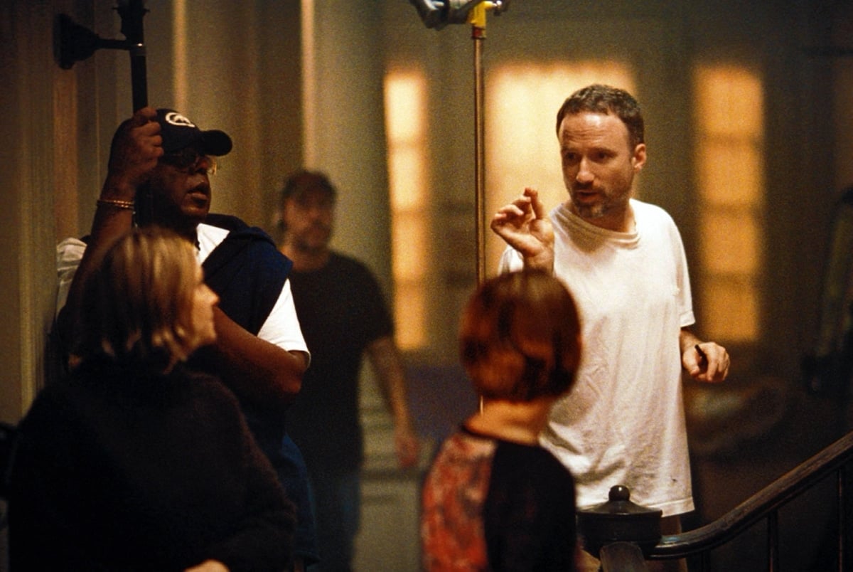 David Fincher director movie set