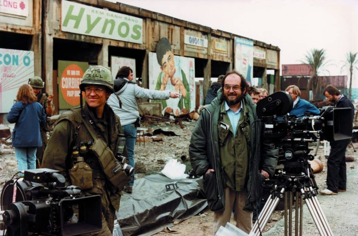 Stanley Kubrick director movie set