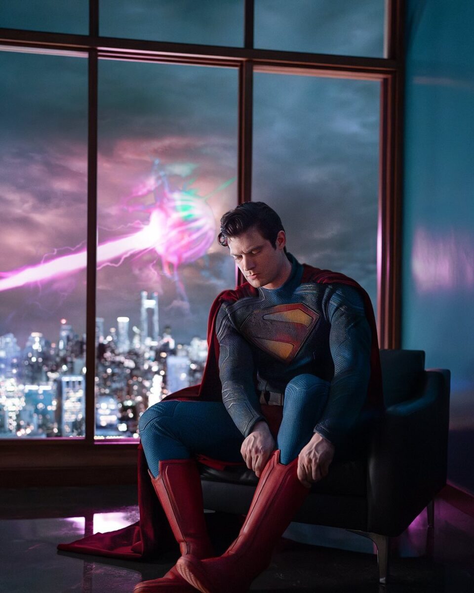 A First Look At David Corenswet’s Superman Suit - Looks Like Homelander