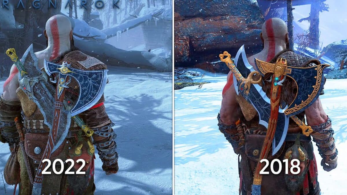 God of War vs God of War Ragnarök