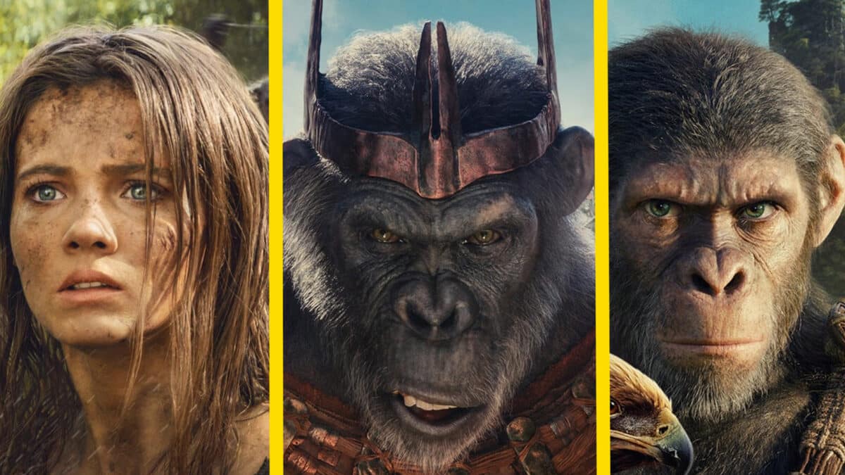 Kingdom of the Planet of the Apes Movie Review - A Chimp Off the Old Block