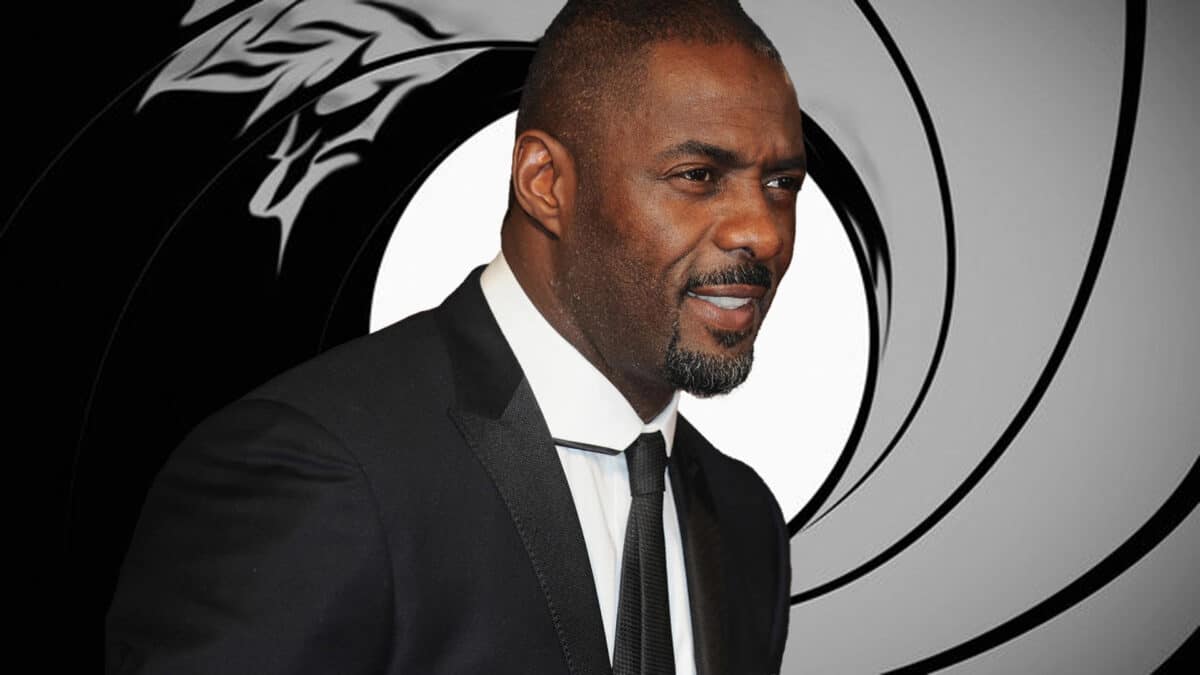 Idris Elba black Suit James Bond