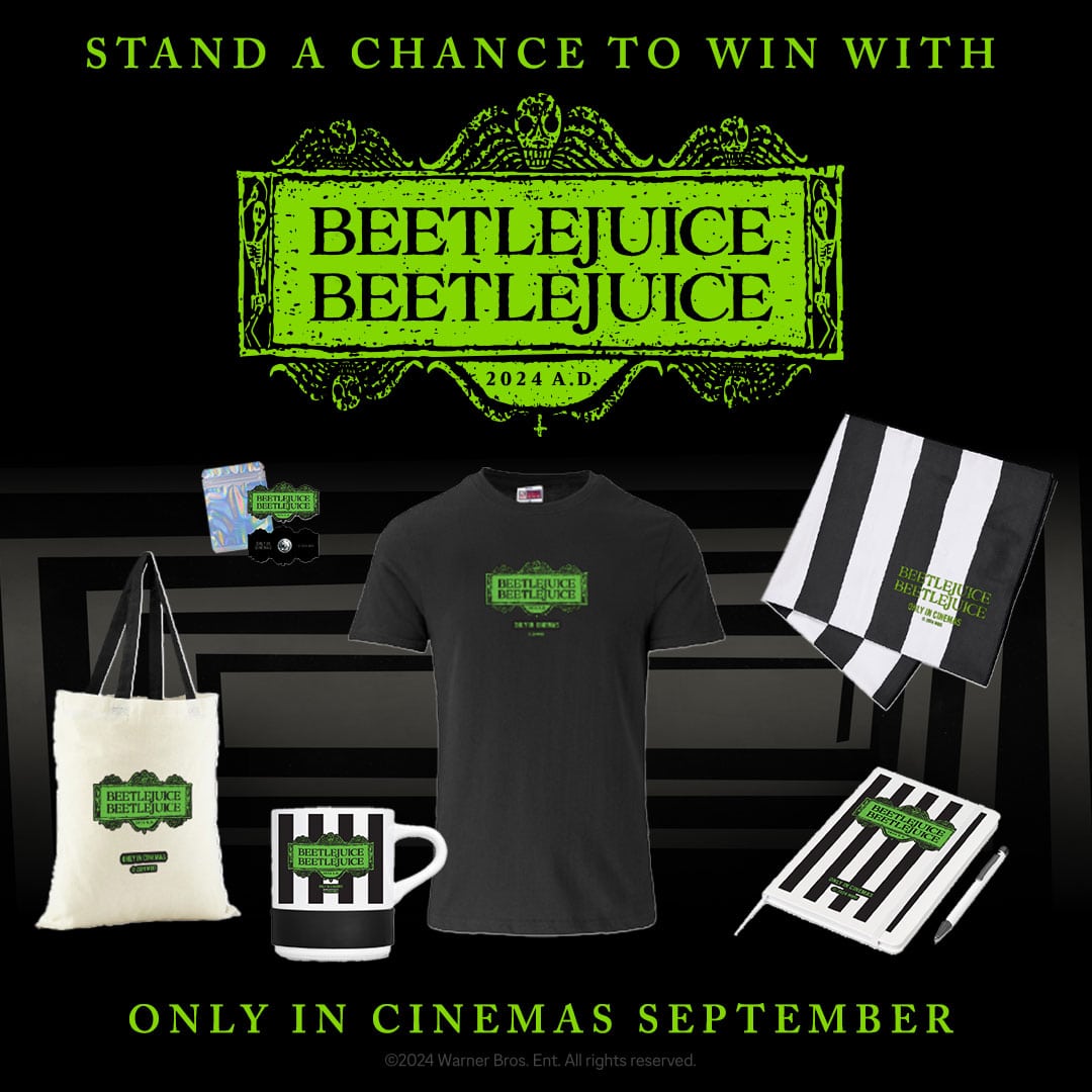 Win An Awesome Beetlejuice Beetlejuice Hamper