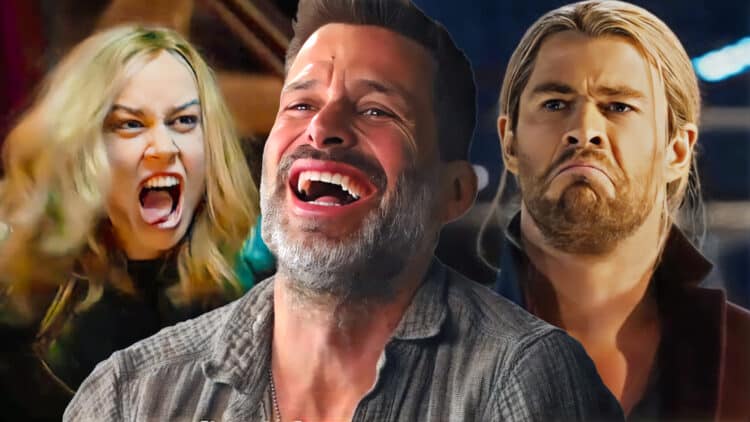 director zack snyder laughing mcu fall marvel