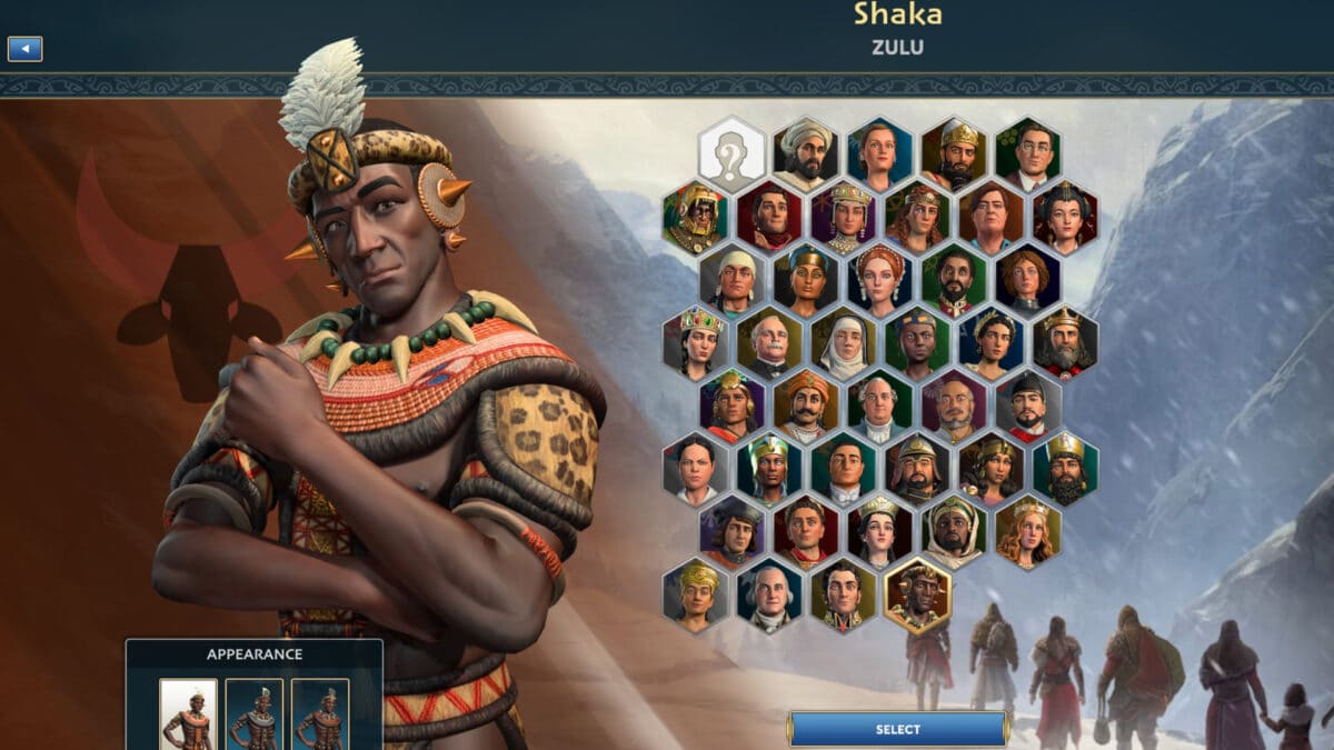 shaka zulu game character