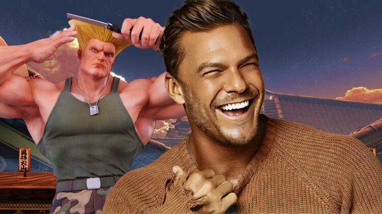 Alan Ritchson as Guile in Street Fighter