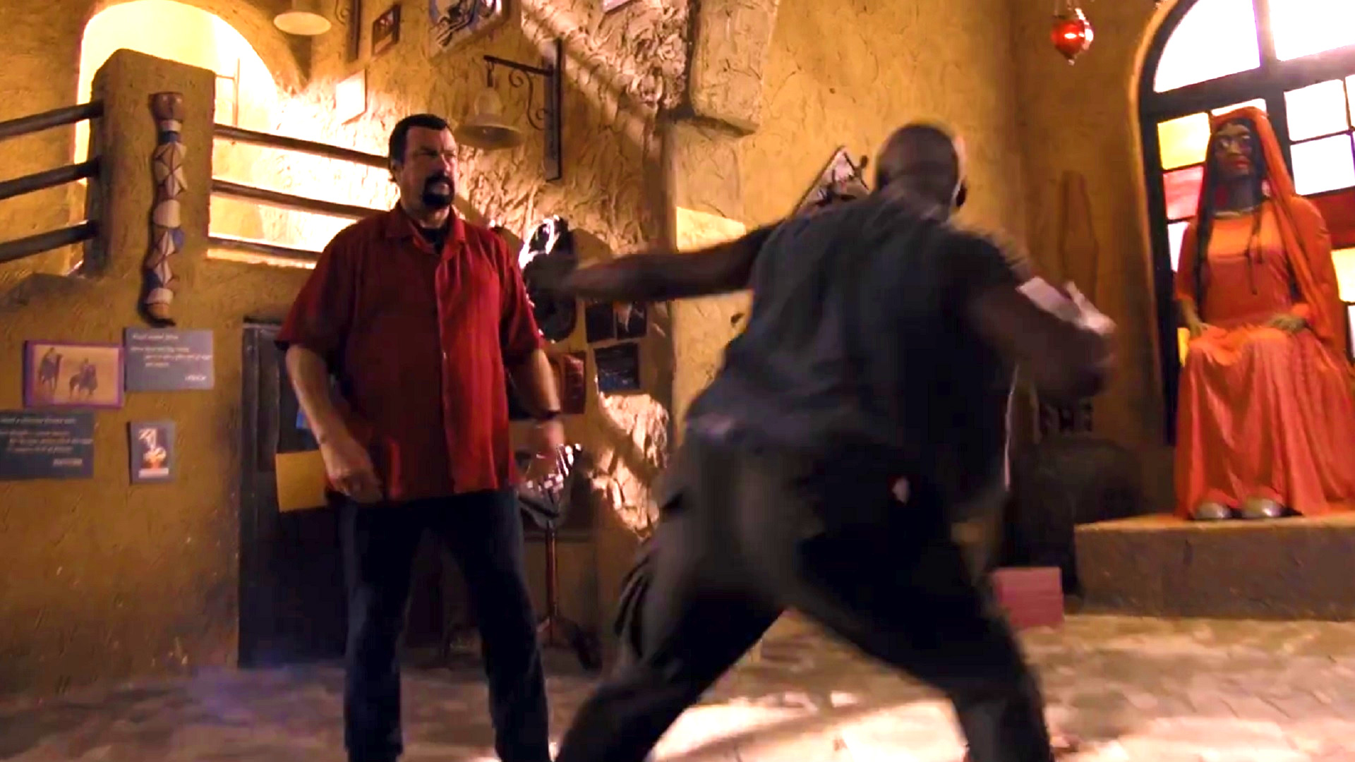 Mike Tyson Steven Seagal China Salesman Fight