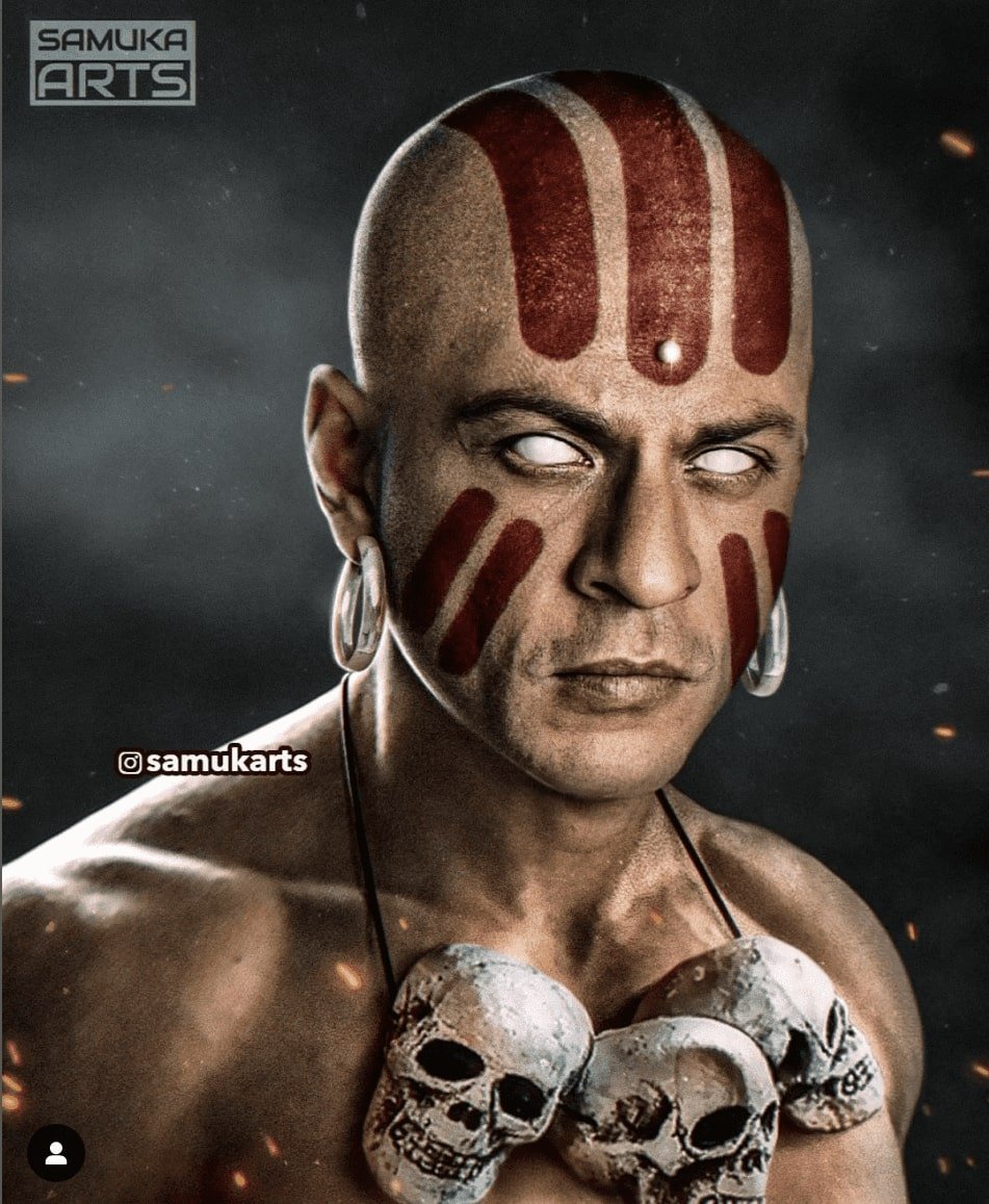 Samukarts Shah Rukh Khan as Dhalsim