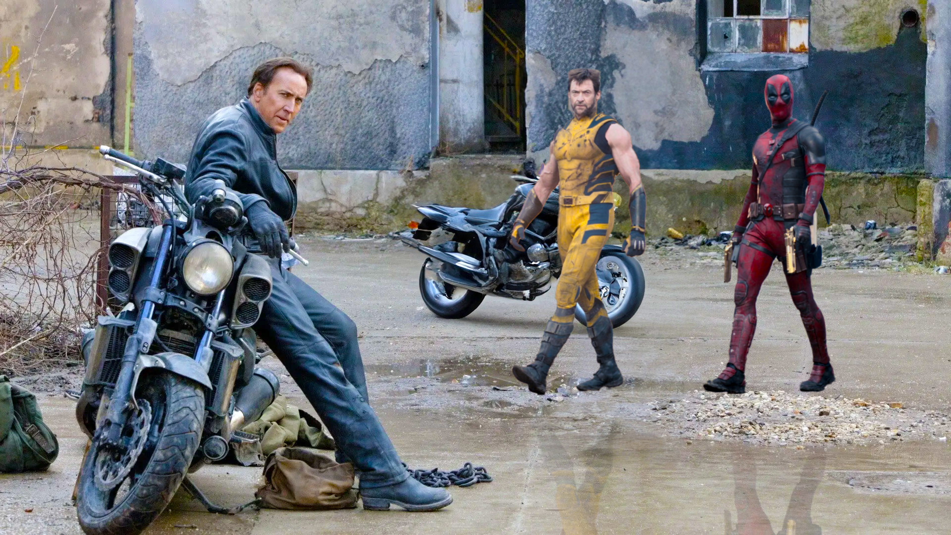 deadpool & wolverine ghost rider nicolas cage