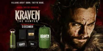 kraven the hunter giveaway hamper prize win