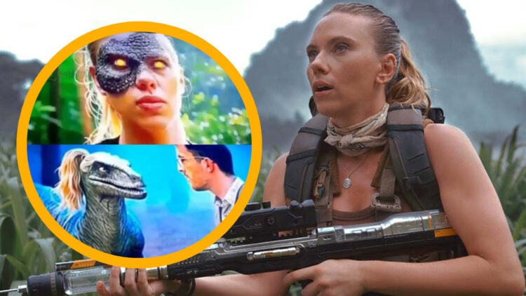 jurassic world rebirth scarlett johansson Raptor