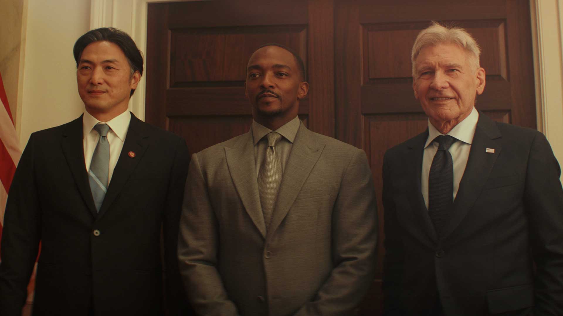 Anthony Mackie Captain America Brave New World Harrison Ford Hulk Thaddeus Ross