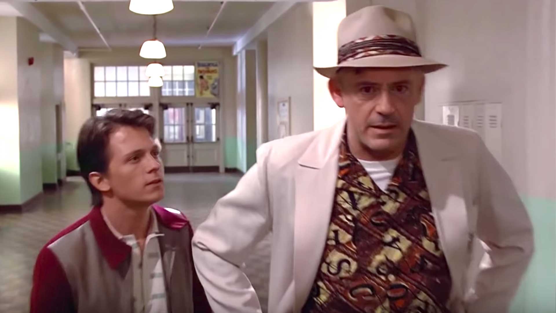 Back to the Future Robert Downey Jr Tom Holland