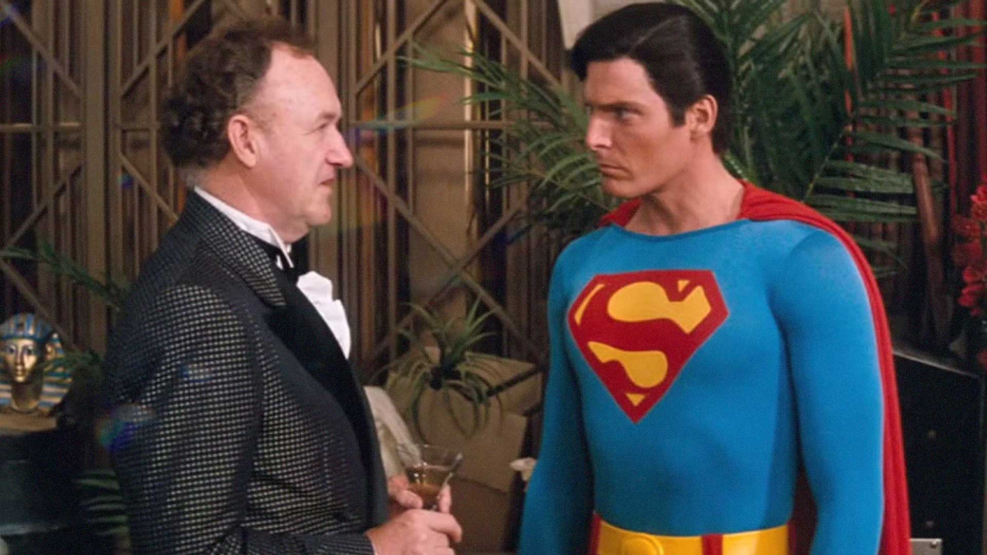 Gene Hackman Lex Luthor Christopher Reeve Superman