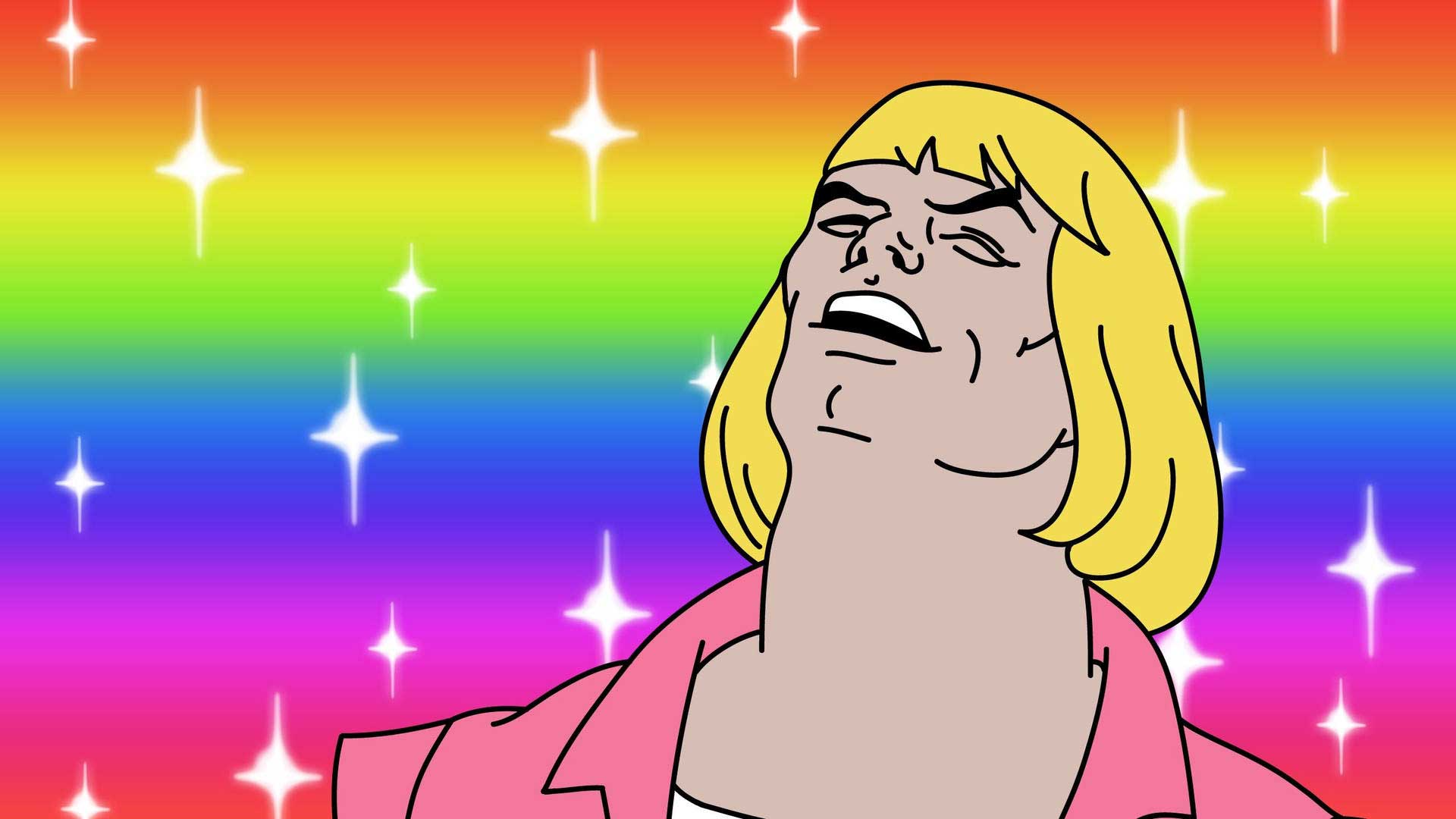 He-Man singing meme hey yeah what's going on what's up