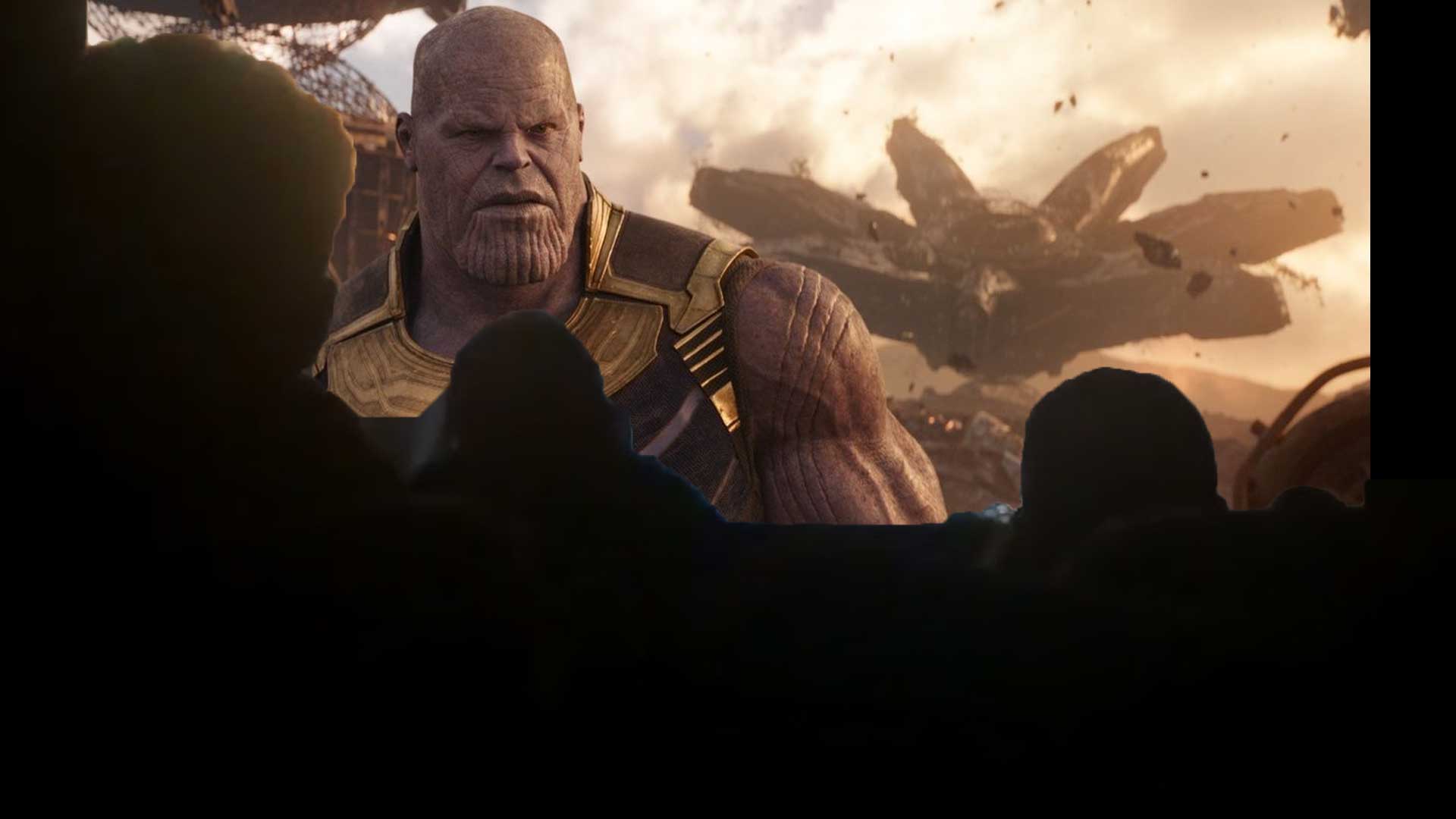 avengers infinity war movie theatre thanos