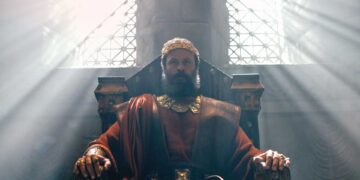 King Saul (Ali Suliman) in HOUSE OF DAVID